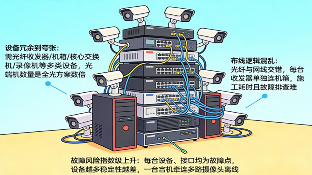 The Ultimate Solution to Pain Points in Fiber Transceiver Networking:Say Goodbye to Complex Cabling and Frequent Failures with All-Optical Networks