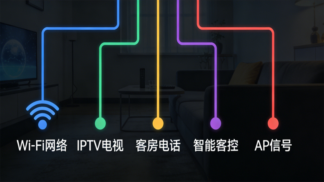 Hotel Converged Communication Network Solution | AINOPOL Cuts Cabling Costs by Up to 60%